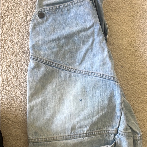 VINTAGE ANA GUESS light Blue Denim Cargo Pants - Picture 6 of 8
